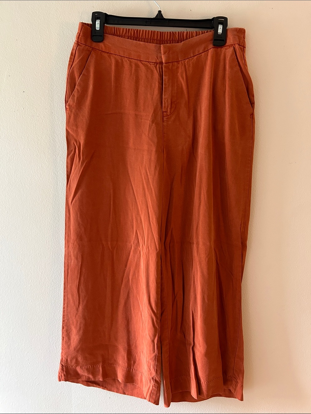Old Navy Rust-Orange Wide Leg Pants